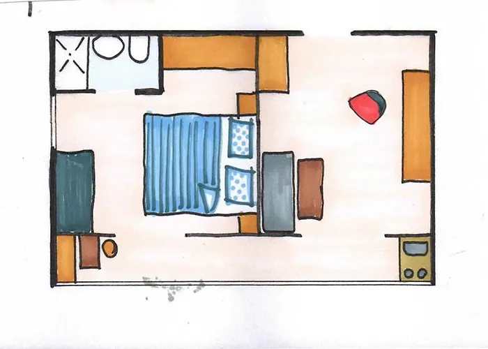 Gaestehaus Math شقة *